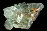 Green Fluorite Crystal Cluster - Mongolia #100747-1